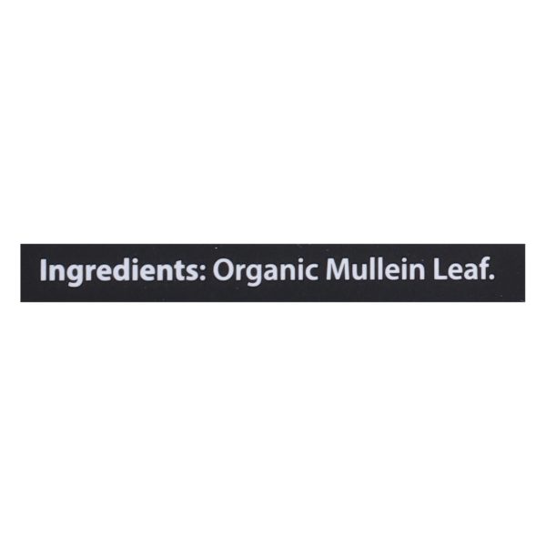 Buddha Teas - Tea Organic Mullein Leaf - Case of 6 - 18 BAG - Image 3