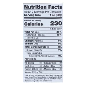 Sunfood - Macadamia Nuts Og2 Raw - EA of 1-8 OZ