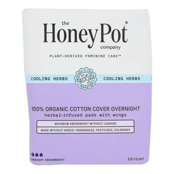 The Honey Pot - Pads Post-partum Herbal - EA of 1-12 CT - Image 2