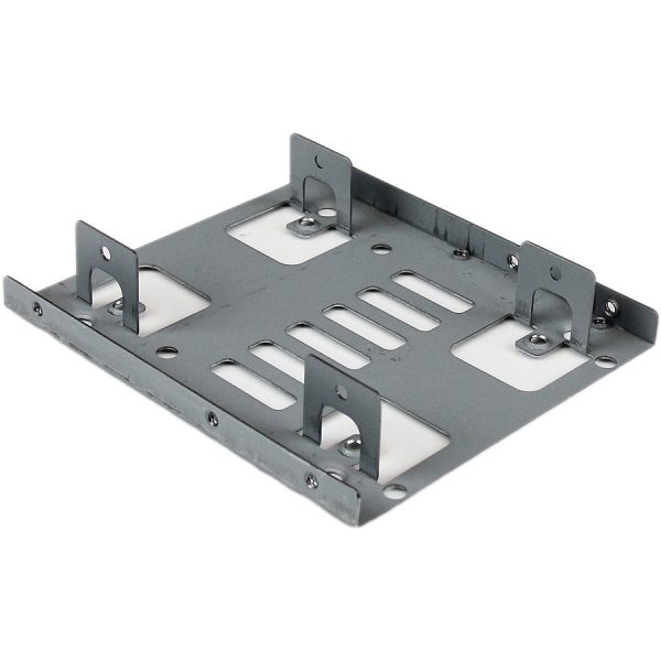 StarTech.com Dual 2.5" to 3.5" HDD Bracket for SATA Hard Drives - 2 Drive 2.5" to 3.5" Bracket for Mounting Bay - Image 2