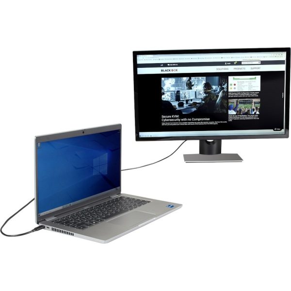Black Box USB-C to DisplayPort Adapter Cable, 4K60, HDR, 10ft - Image 3