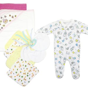 Newborn Baby Girls 10 Pc  Baby Shower Gift Set Ls_0095