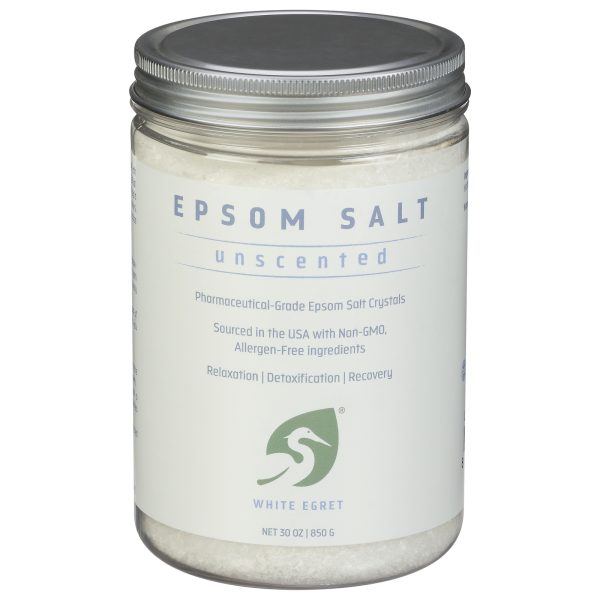 White Egret - Epsom Salt Unscented - 1 Each - 30 OZ - Image 2