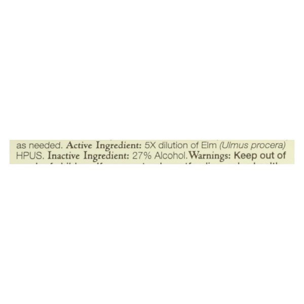 Bach Flower Remedies Essence Elm - 0.7 fl oz