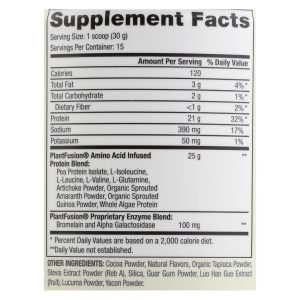 Plantfusion - Complete Protein - Chocolate - 1 lb