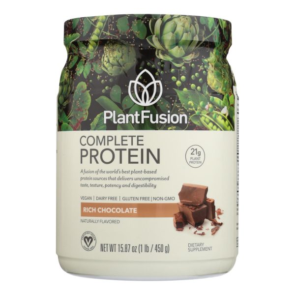 Plantfusion - Complete Protein - Chocolate - 1 lb - Image 2