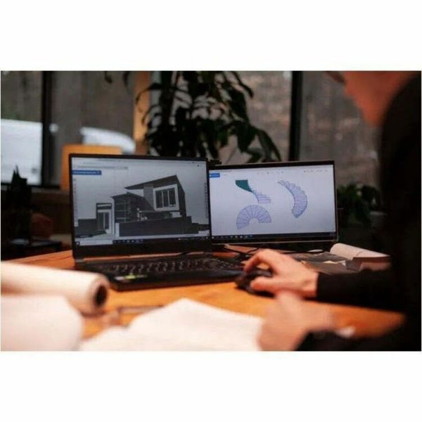 Mobile Pixels Duex Max DS 14" Class LCD Monitor - Black - Image 6