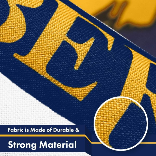 G128 10 Pack: Massachusetts MA State Flag | 3x5 Ft | LiteWeave Pro Series Printed 150D Polyester | Indoor/Outdoor, Vibrant Colors, Brass Grommets, Thicker and More Durable Than 100D 75D Polyester - Image 4