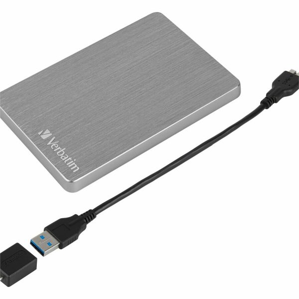 1TB Store 'n' Go ALU Slim Portable Hard Drive - Space Grey - Image 2