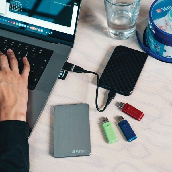 1TB Store 'n' Go ALU Slim Portable Hard Drive - Space Grey - Image 6