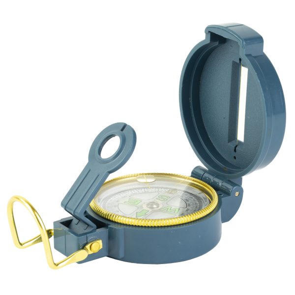 UST LENSATIC COMPASS BLUE - Image 2