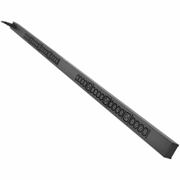 Eaton Tripp Lite Series 3.7kW 208/230V Single-Phase Basic PDU - 32 C13 & 6 C19 Outlets, L6-20P Input, 10 ft. Cord, 63.75 in. 0U Rack - Image 3