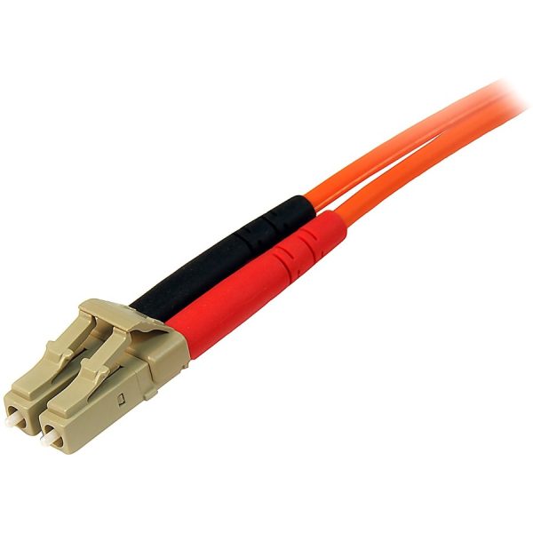 StarTech.com 5m Fiber Optic Cable - Multimode Duplex 50/125 - LSZH Fiber Jumper Cord - LC/LC - Image 2