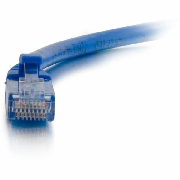 C2G 3ft Cat6a Snagless Unshielded (UTP) Network Patch Ethernet Cable-Blue - Image 2
