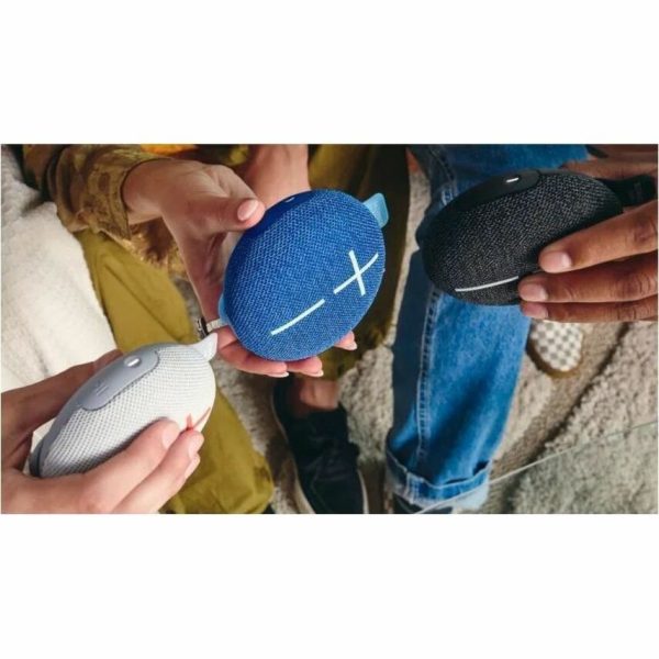 ULTIMATE EARS MINIROLL Ultra-Portable Waterproof Bluetooth Speaker, Big Bass, IP67 Dustproof, 131 ft (40 m) Range - Majestic Blue - Image 2