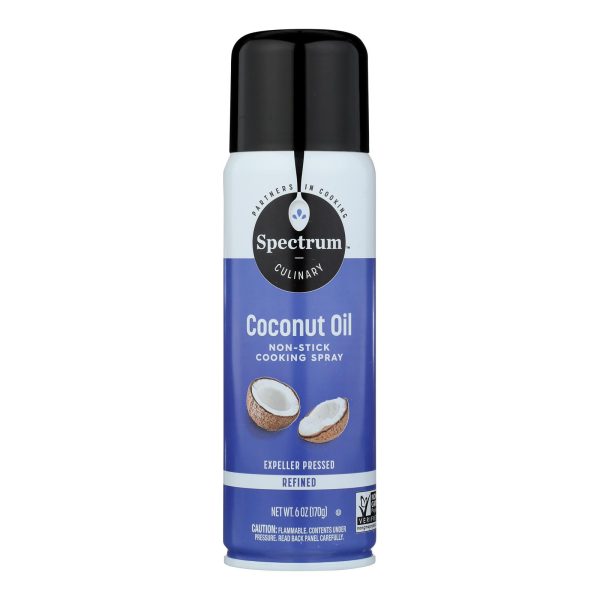 Spectrum Naturals Coconut Spray Oil - Case of 6 - 6 oz.