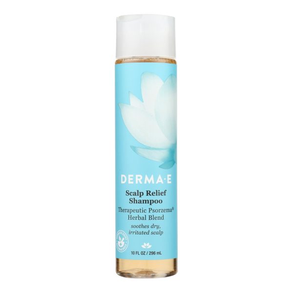 Derma E, Scalp Relief Shampoo, With Psorzema Herbal Blend  - 1 Each - 10 FZ - Image 2