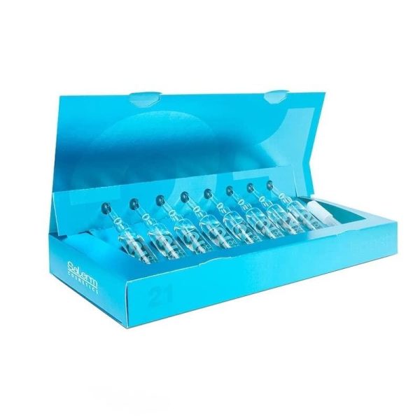 Concentrated Hair Mask 21 Boost Hydrating Hair Ampoules   8 x 13 ml   Repairs Hair   with Heat Protector   Anti Pollution and Anti Frizz - Image 2