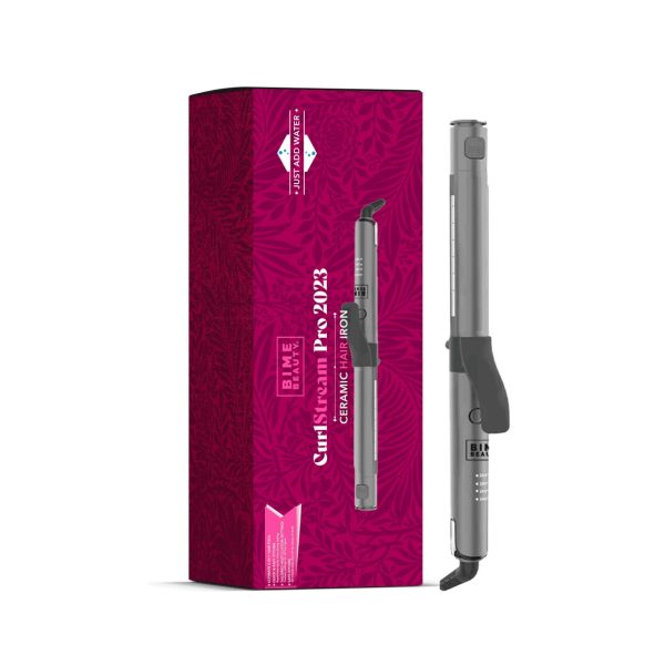 Curlstream Pro 2023 Ceramic Hair Iron | 2 in 1 Straightener and Curling Iron with Adjustable Temperature | Adjustable | Hair Straightener and Curler (Fast Heating & Auto Shut Off) - Image 2