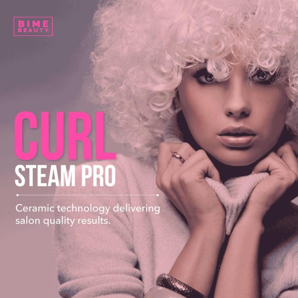Curlstream Pro 2023 Ceramic Hair Iron | 2 in 1 Straightener and Curling Iron with Adjustable Temperature | Adjustable | Hair Straightener and Curler (Fast Heating & Auto Shut Off) - Image 4