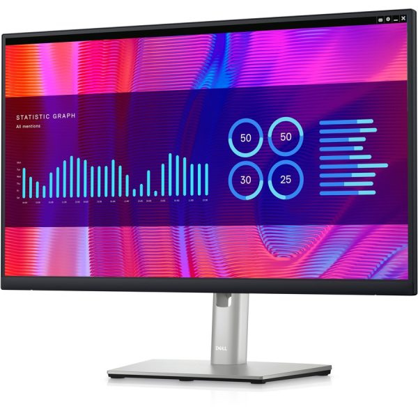 Dell P2423DE 24" Class QHD LCD Monitor - 16:9 - Black, Silver - Image 2