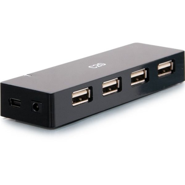 C2G 4-Port USB Hub - USB 2.0 - 5 Volts and 2 Amp Power Supply - Image 3