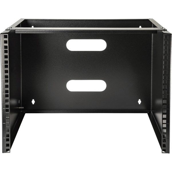 StarTech.com 8U Wall Mount Rack, 14in Deep, 19 inch Wall Mount Network Rack, Wall Mounting Patch Panel Bracket for Switch/IT Equipment - Image 3