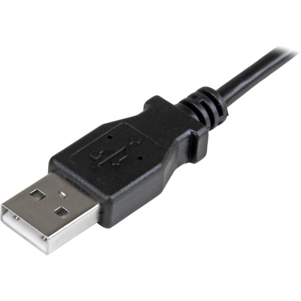 StarTech.com 2m 6 ft Right Angle Micro-USB Charge and Sync Cable M/M - USB 2.0 A to Micro USB - 24 AWG - Image 2