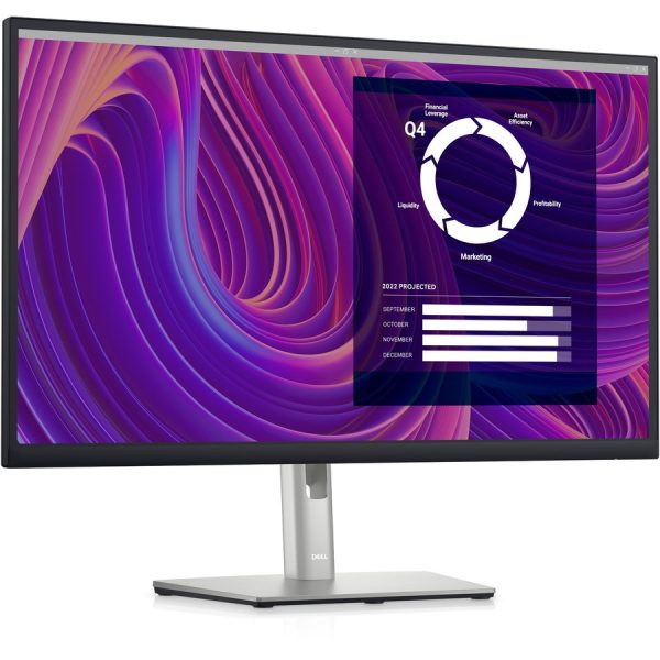 Dell P2723D 27" Class QHD LCD Monitor - 16:9 - Black, Silver - Image 10