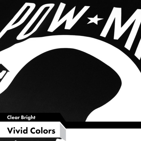 POW MIA Flag 150D Printed Polyester 3x5 Ft - Image 3