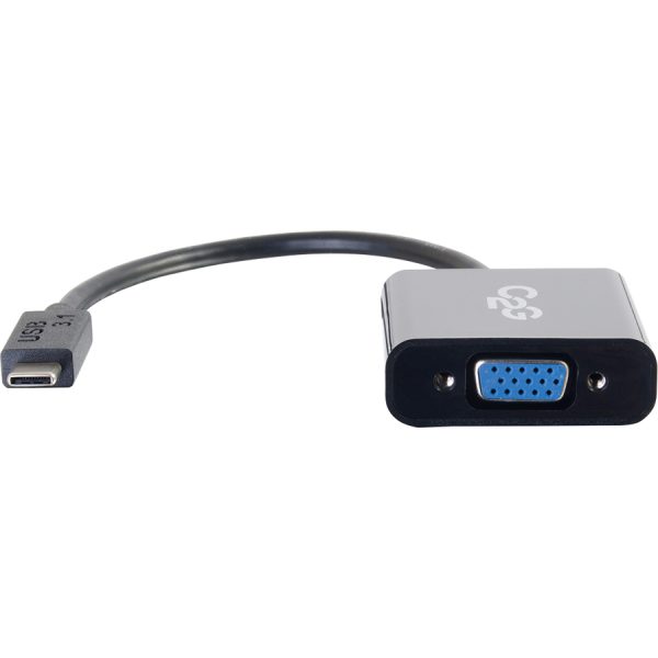 C2G USB C to VGA Video Adapter Converter - USB 3.1 - 1080p - M/F - Image 4