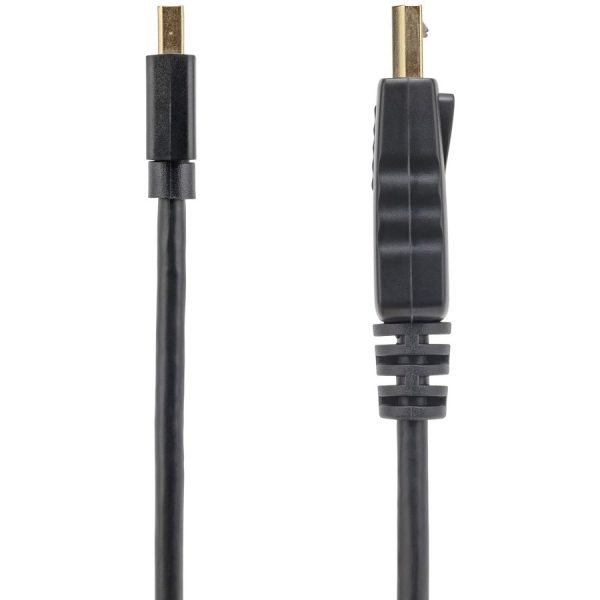 StarTech.com 6ft Mini DisplayPort to DisplayPort 1.2 Cable, 10 Pack, 4K x 2K mDP to DisplayPort Adapter Cable, Mini DP to DP Cord - Image 2