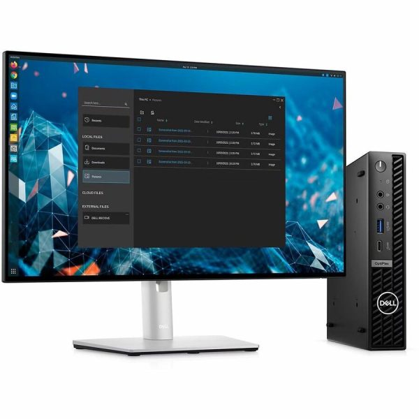 Dell OptiPlex 7000 7020 Plus Desktop Computer - Intel Core i7 14th Gen i7-14700T - vPro Technology - 32 GB - 512 GB SSD - Micro PC - Black - Image 7