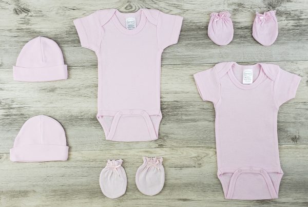 6 Pc  Baby Clothes Set Ls_0606nb