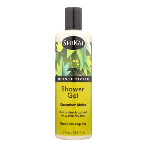 Shikai Products Shower Gel - Cucumber Melon - 12 oz - Image 2