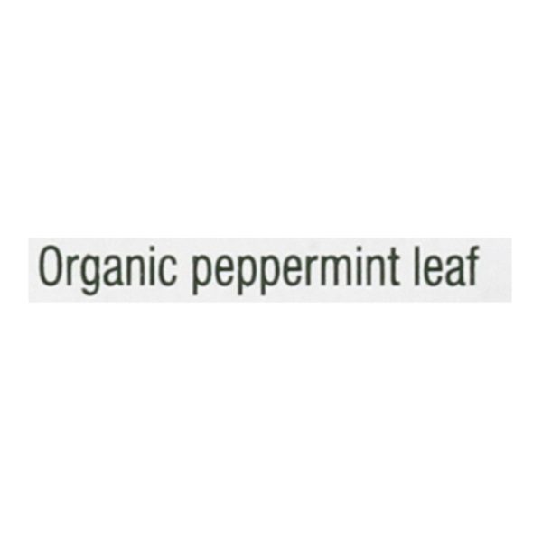 Traditional Medicinals Organic Peppermint Herbal Tea - Caffeine Free - Case of 6 - 16 Bags - Image 2
