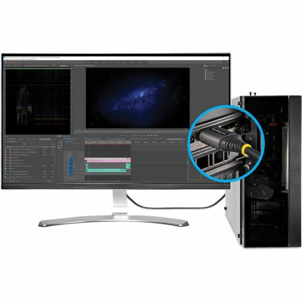 StarTech.com 16ft (5m) Premium Certified HDMI 2.0 Cable, High Speed Ultra HD 4K 60Hz HDMI Cable w/ Ethernet, HDR10, UHD HDMI Monitor Cord - Image 7