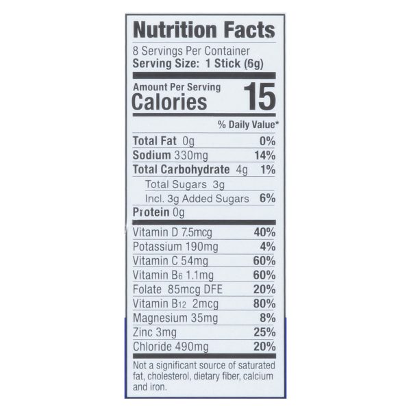 Sos Hydration - Hydration Mix Mixed Berry - EA of 1-8 CT - Image 3