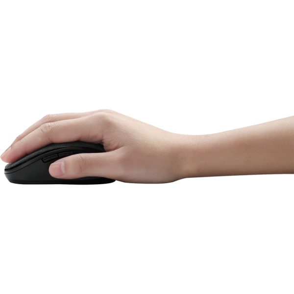 Adesso iMouse S80B - Wireless Fabric Optical Mini Mouse (Black) - Image 5
