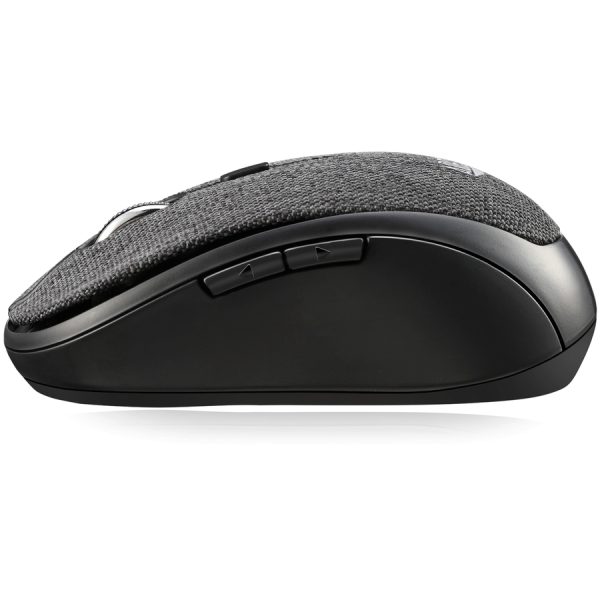 Adesso iMouse S80B - Wireless Fabric Optical Mini Mouse (Black) - Image 7