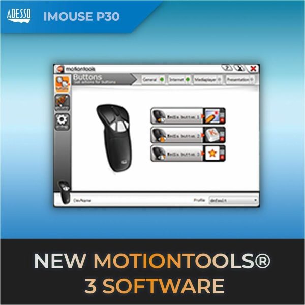 Adesso Wireless presenter mouse (Air Mouse Go Plus) - Image 4