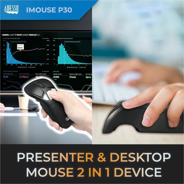 Adesso Wireless presenter mouse (Air Mouse Go Plus) - Image 8