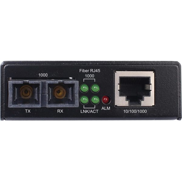 Eaton Tripp Lite Series Hardened Gigabit Fiber to Ethernet Media Converter, 10/100/1000 Mbps, RJ45/SC Singlemode, -10° to 60°C, 10 km (6.2 mi.), TAA - Image 3