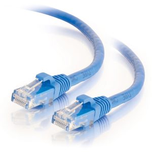 C2G 1ft Cat6 Ethernet Cable - Snagless Unshielded UTP Network Patch Cable - RJ-45 Male to RJ-45 Male - Blue