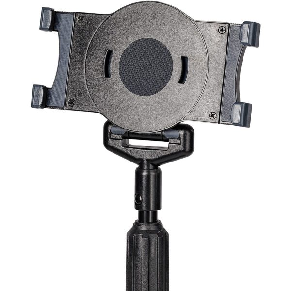 StarTech.com Mobile Tablet Stand with wheels, Height Adjustable Cart, Universal Rolling Tablet Stand for 7 - 11in w/ Detachable Holder, TAA - Image 2
