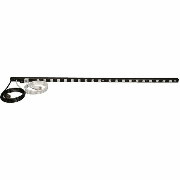 Eaton Tripp Lite Series 3.8kW Single-Phase Dual-Circuit 120V Basic PDU, 40 NEMA 5-15/20R Outlets, NEMA L5-20P/5-20P Inputs, 10 ft. (3.05 m) Cords, 0U