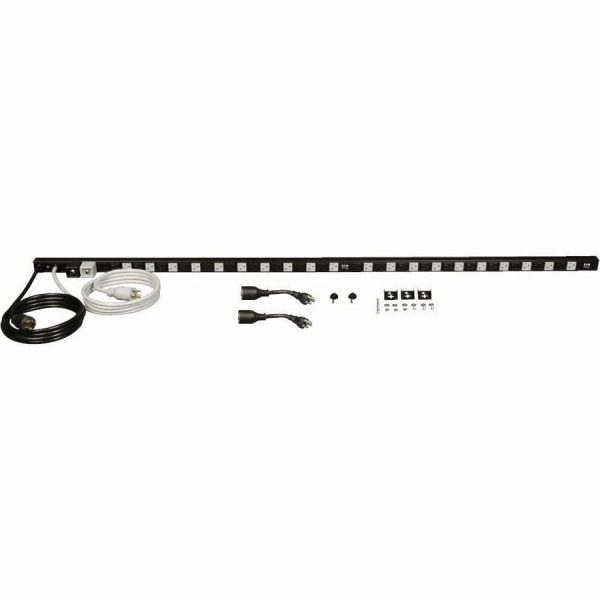 Eaton Tripp Lite Series 3.8kW Single-Phase Dual-Circuit 120V Basic PDU, 40 NEMA 5-15/20R Outlets, NEMA L5-20P/5-20P Inputs, 10 ft. (3.05 m) Cords, 0U - Image 3