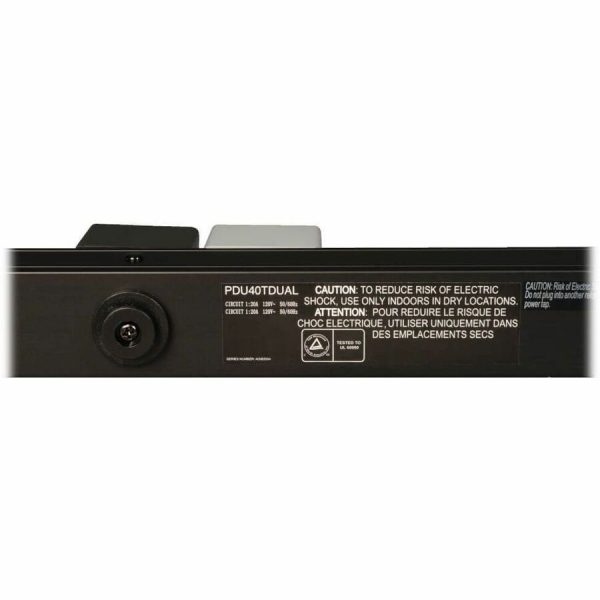 Eaton Tripp Lite Series 3.8kW Single-Phase Dual-Circuit 120V Basic PDU, 40 NEMA 5-15/20R Outlets, NEMA L5-20P/5-20P Inputs, 10 ft. (3.05 m) Cords, 0U - Image 4