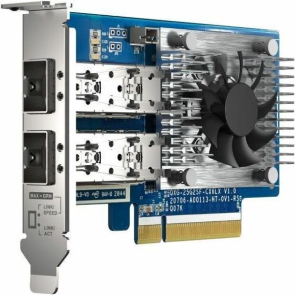 QNAP QXG-25G2SF-CX6 25Gigabit Ethernet Card - Image 3