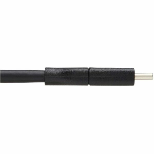 Eaton Tripp Lite Series USB-C Cable (M/M) - USB 3.2 Gen 1 (5 Gbps), Thunderbolt 3 Compatible, Right-Angle Plug, 2 m (6.6 ft.) - Image 5